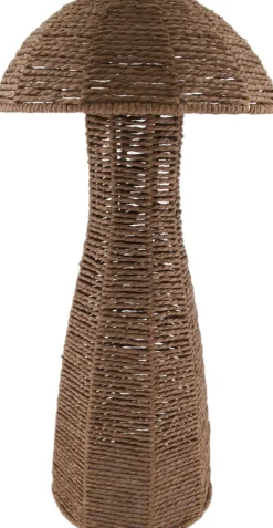 Dijk Natural Collections beeld Paddenstoel bruin 28 x 28 x 58cm