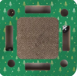 District 70 krabkarton Spy groen 35 x 35 x 6 cm
