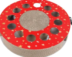 District 70 krabkarton Whirl rood D 33 H 6 cm