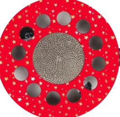District 70 krabkarton Whirl rood D 33 H 6 cm