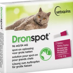 Dronspot ontwormingsmiddel kat groot 2 stuks