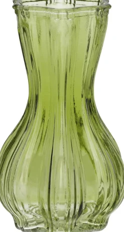 Duif vaas Miley groen D 8,8 H 14,8 cm