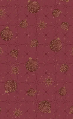 Duni tafelkleed Gilded Bauble 220 x 138 cm