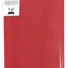 Duni tafelkleed rood 220 x 138 cm
