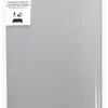 Duni tafelkleed zilver 220 x 138 cm