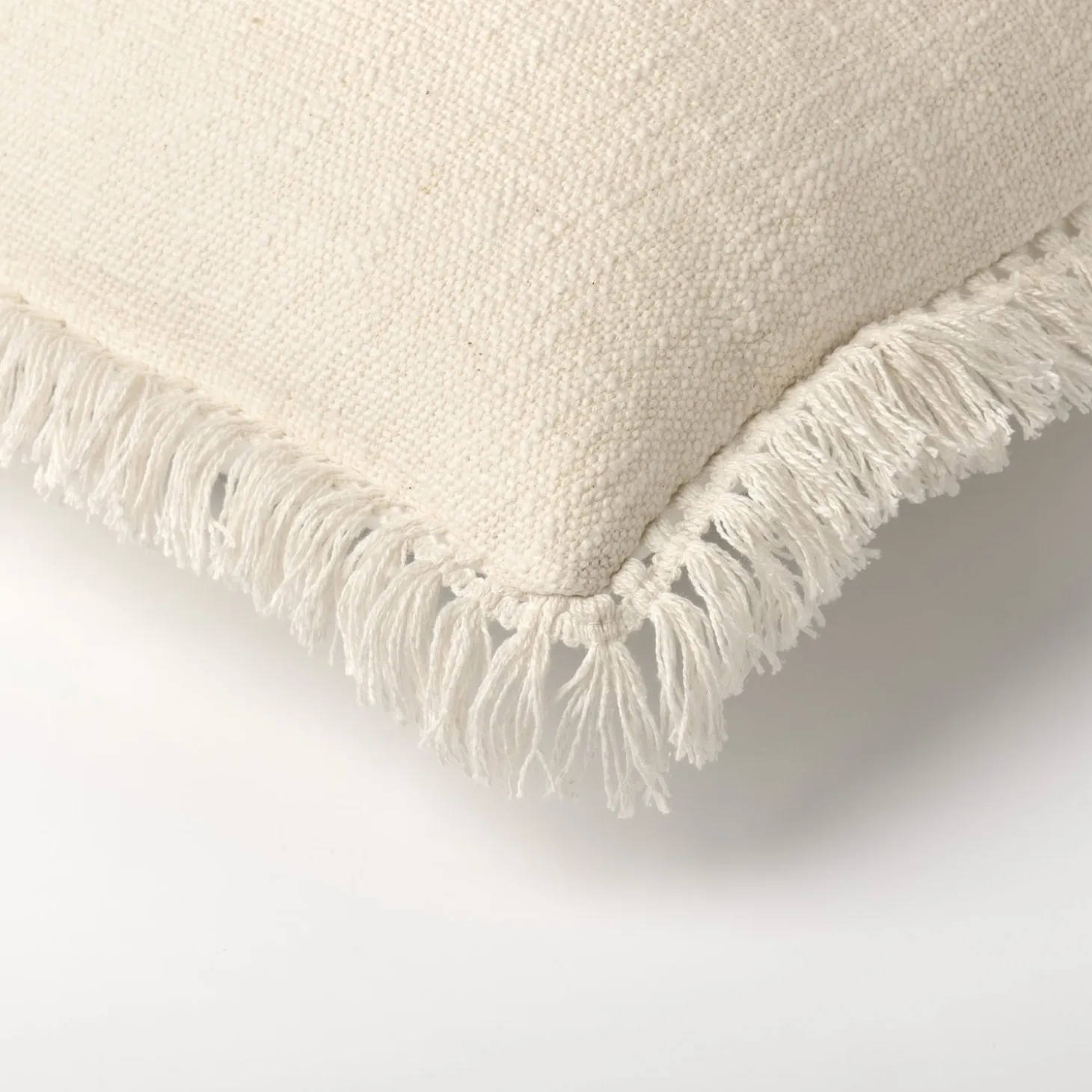 Dutch Decor sierkussen Jonna wit 45 x 45 cm