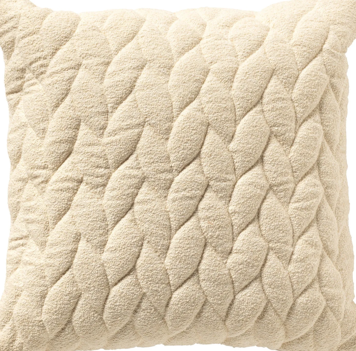Dutch Decor sierkussen Maddy crème 45 x 45 cm