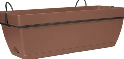 Easyday balkonbak Smile TR bruin 50 x 18 x 27 cm