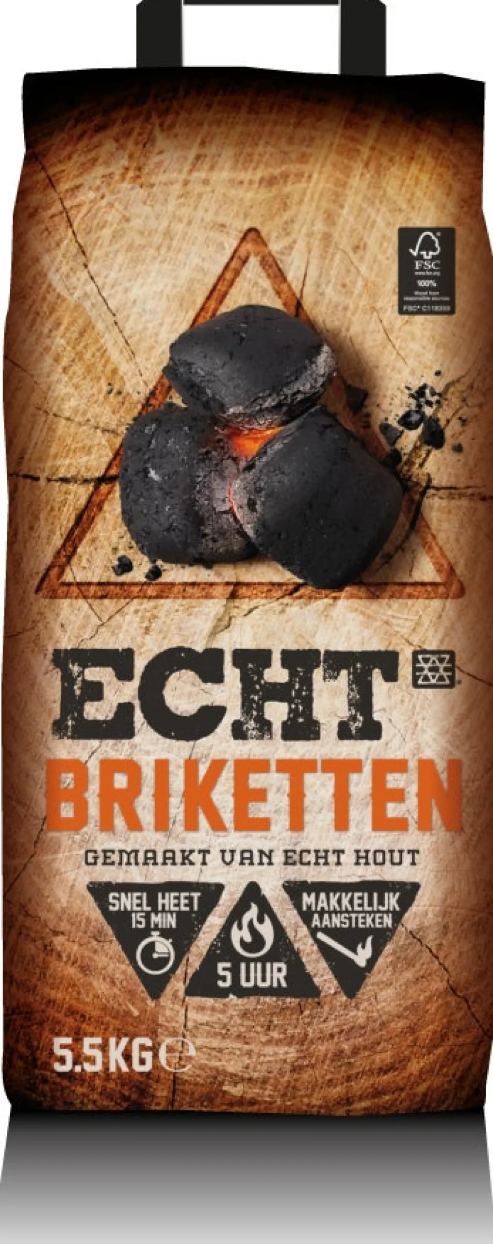 Echt briketten 5,5 kg