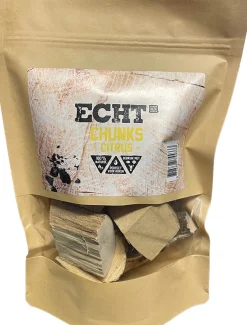 Echt rookchunks citrus 500 g