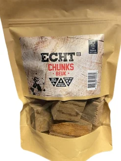 Echt rookchunks hickory 500 g