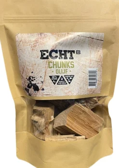 Echt rookchunks olijf 500 g