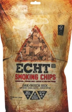 Echt rookhout smoke chips 575 g