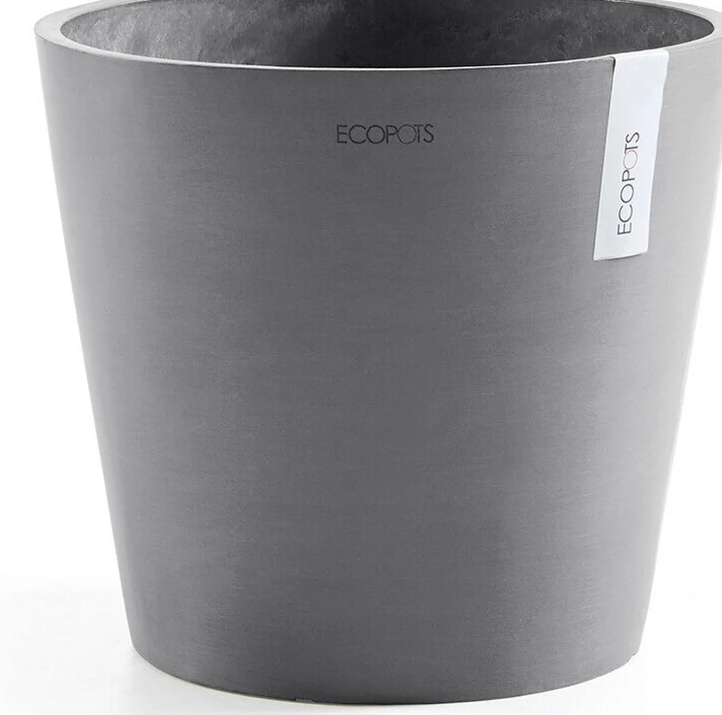 Ecopots bloempot Amsterdam grijs D 30 H 26,3 cm