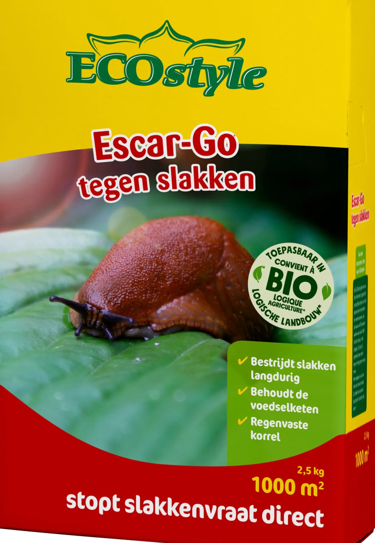 ECOstyle Escar-Go tegen slakken 2,5 kg