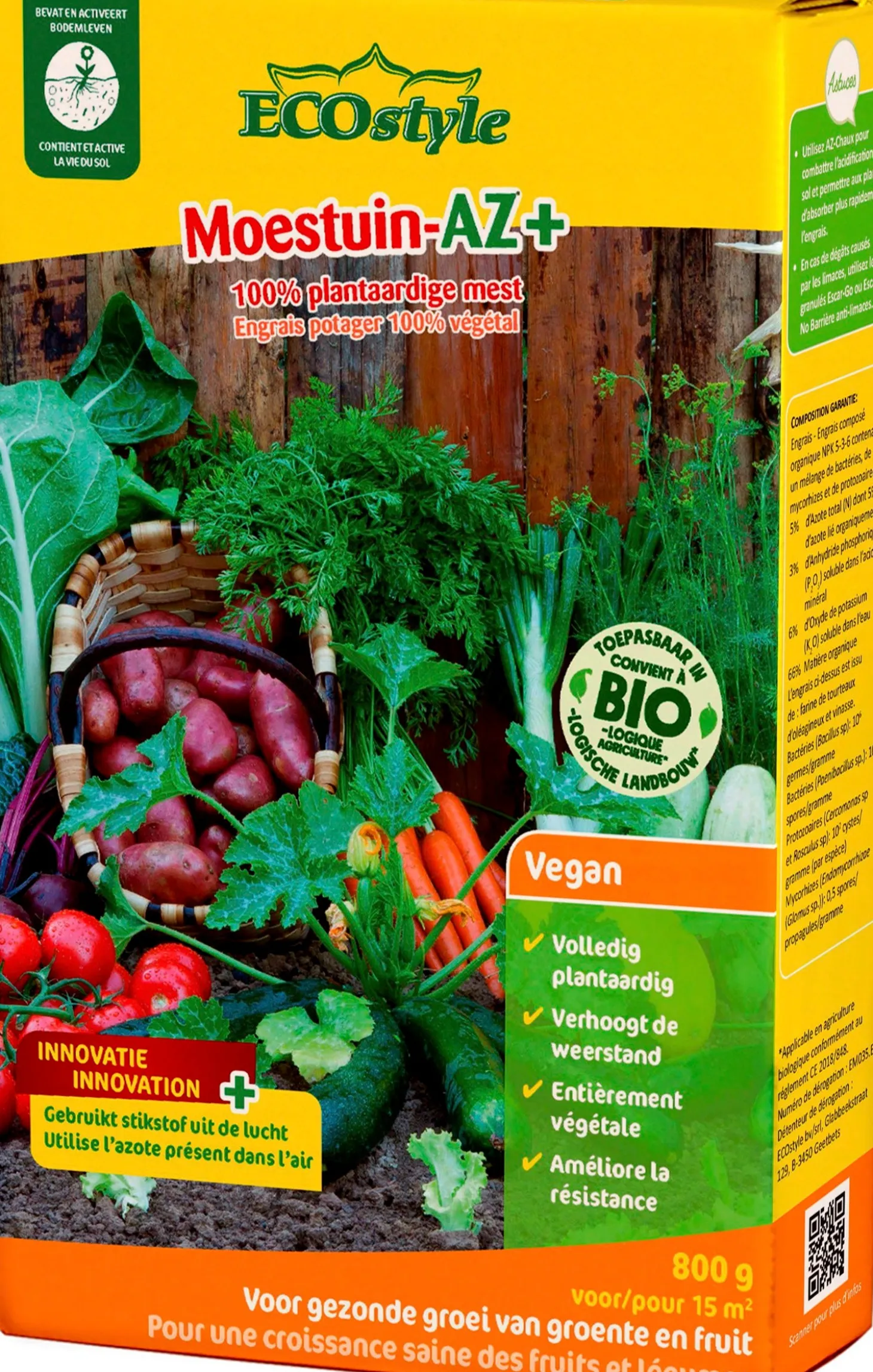 ECOstyle moestuin-AZ 800 g