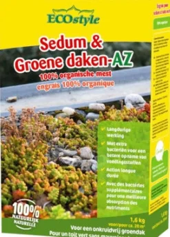 Ecostyle organische mest sedum & groene daken AZ 1,6 kg