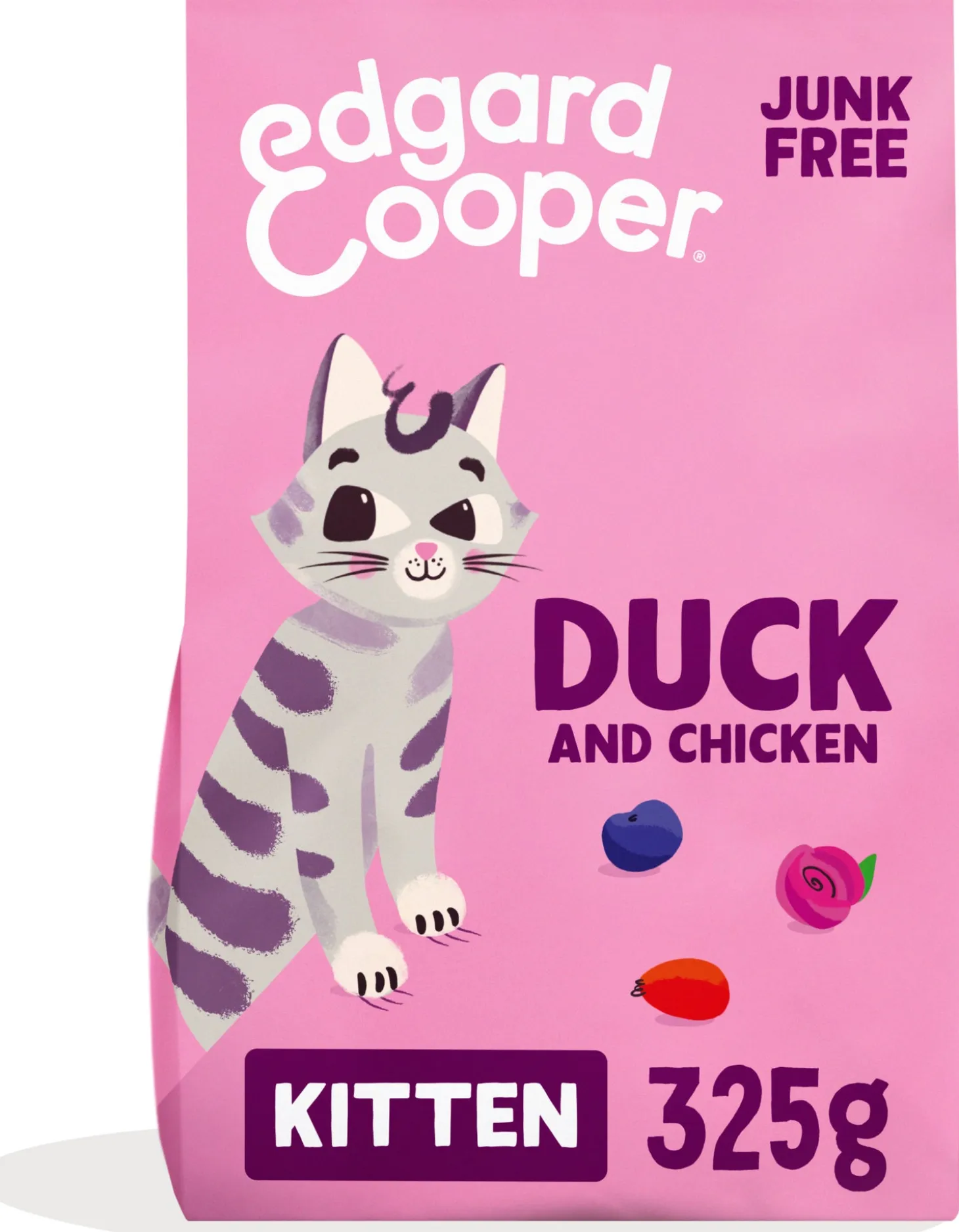 Edgard & Cooper kattenbrokken kitten eend met kip 325 g