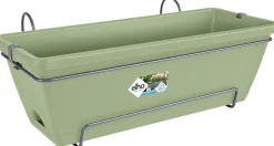 Elho balkonbak Barcelona groen 49,5 x 27,5 x 18,5 cm