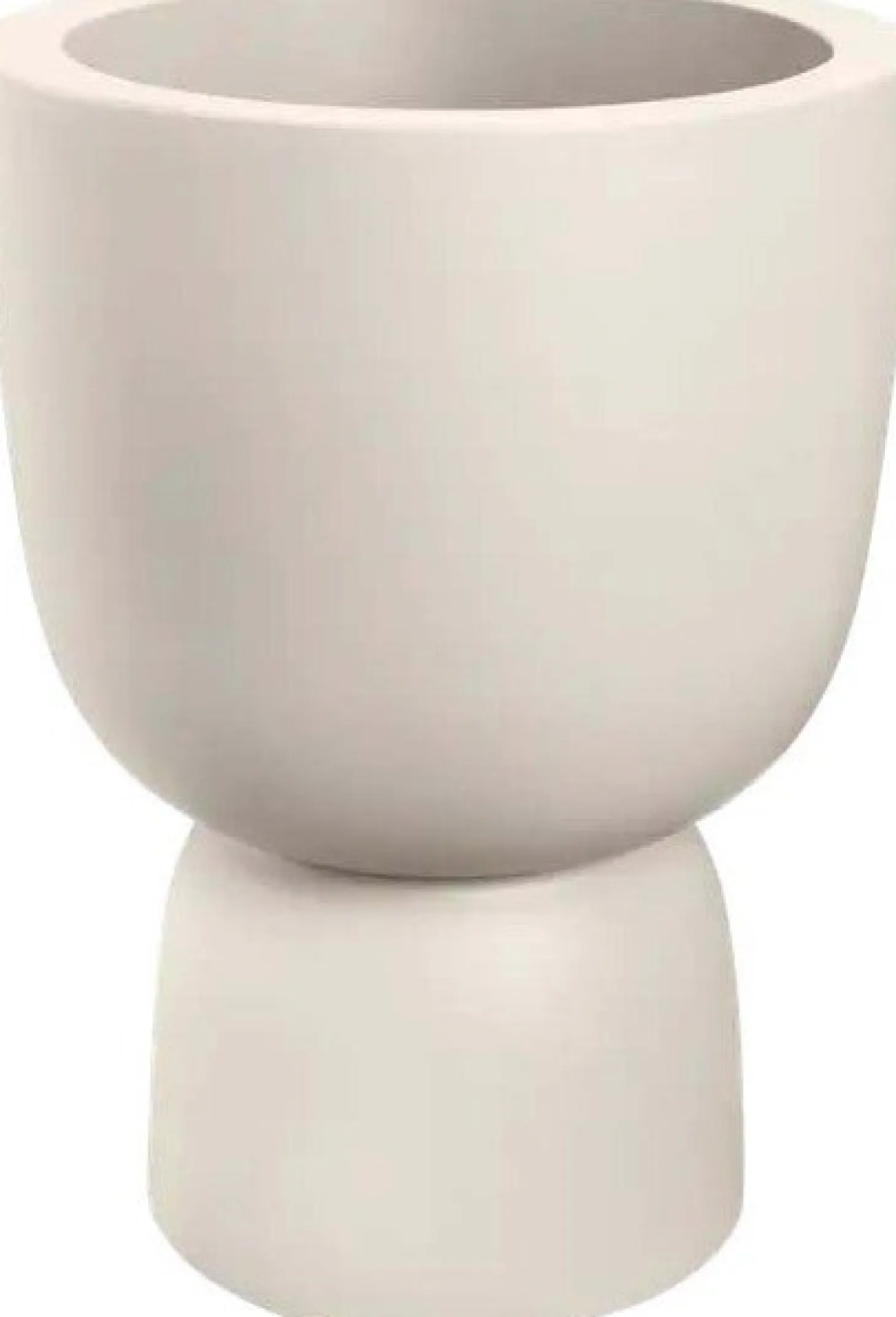 Elho bloempot Amber Coupe wit D 41 H 58 cm