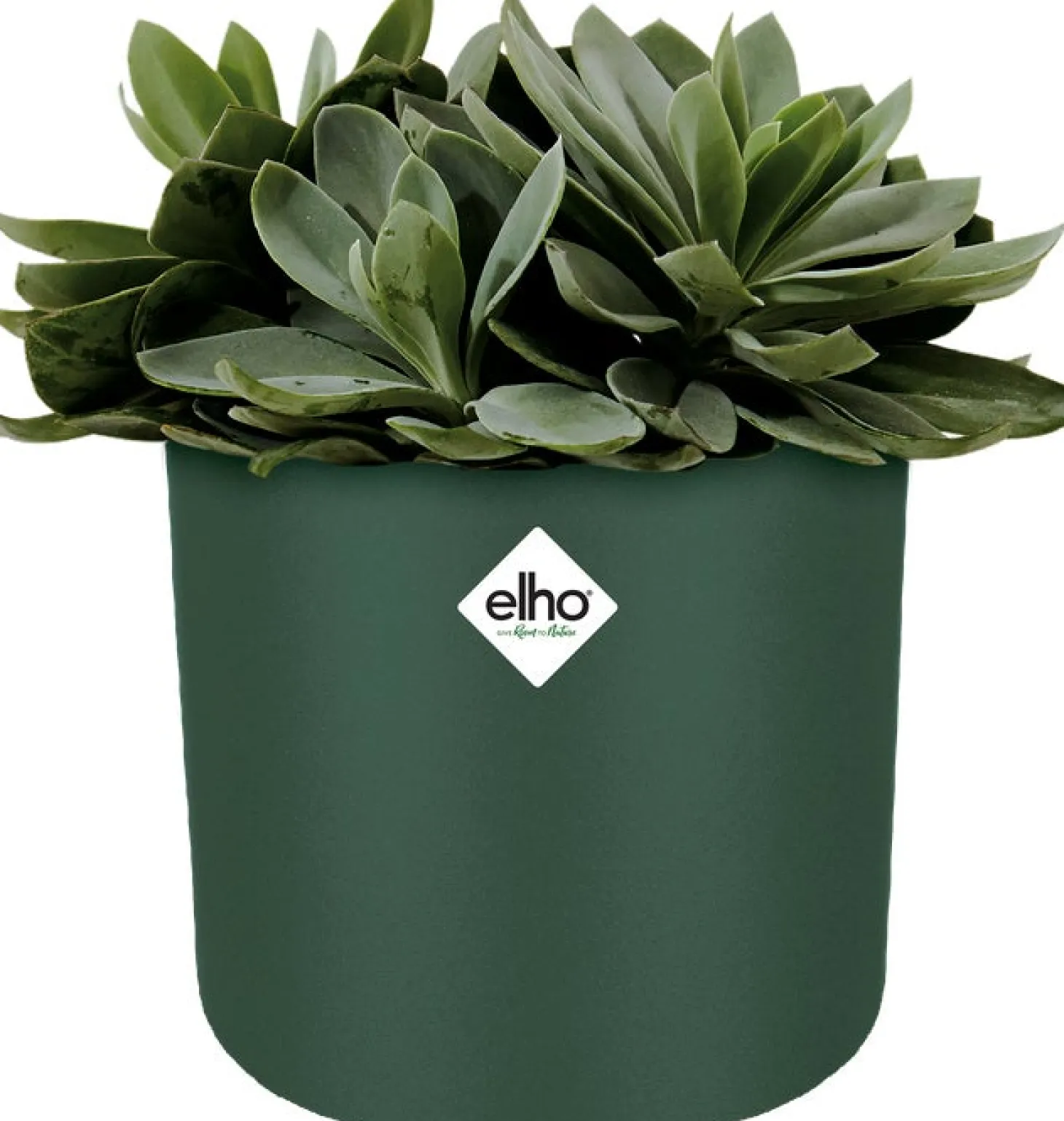Elho bloempot B. for soft groen D 16 H 15 cm
