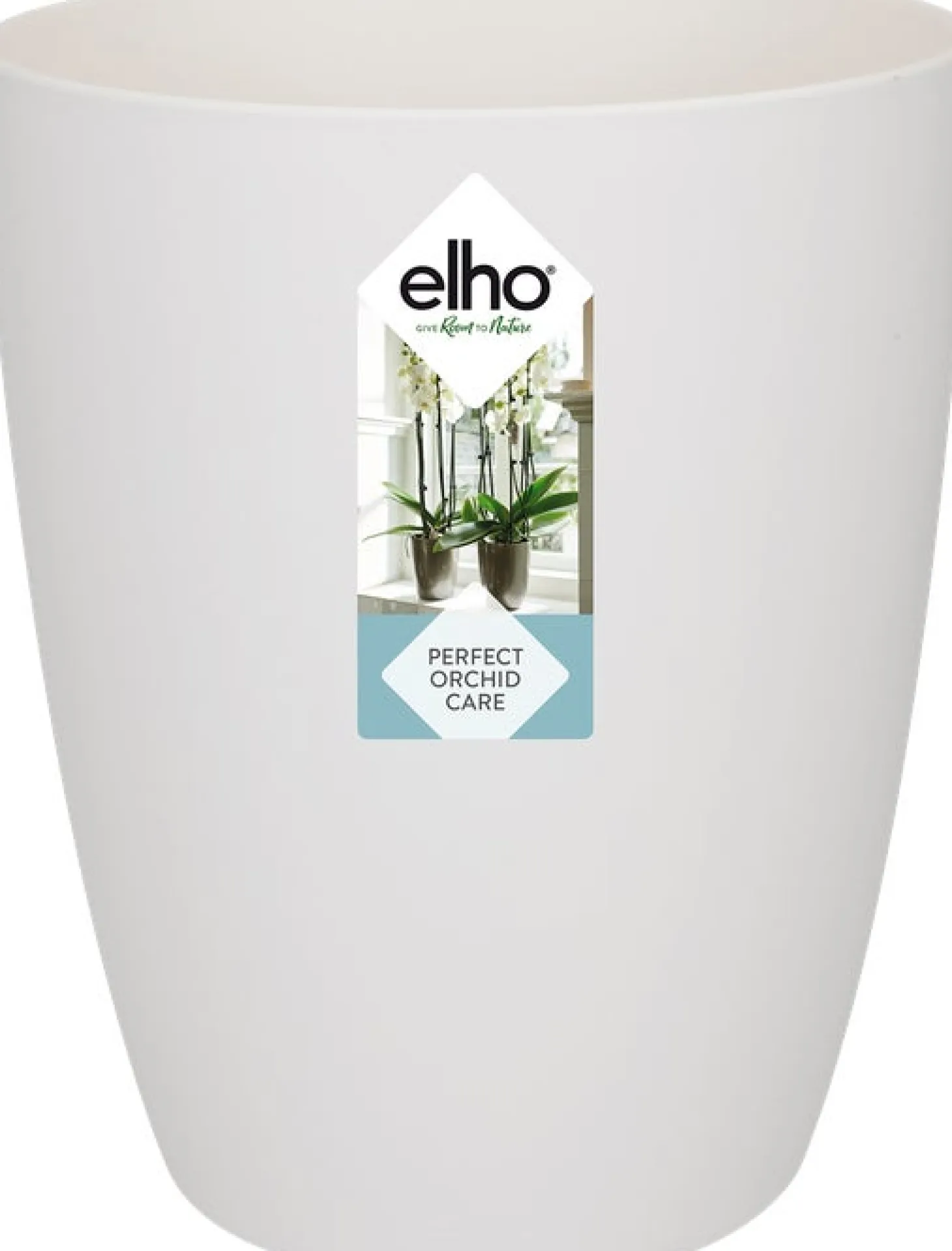 Elho bloempot Brussels orchidee wit D 12,5 H 15,5 cm