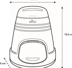 Elho Compostvat 200 L