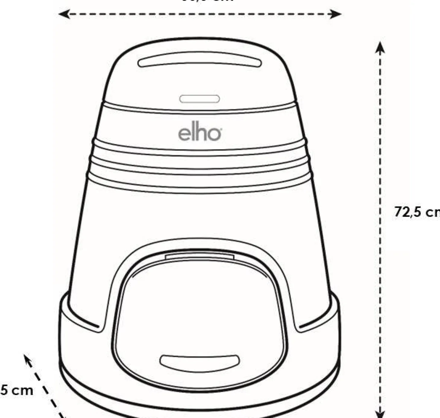 Elho Compostvat 200 L