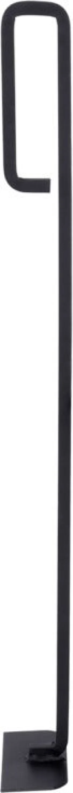 Esschert Design asschraper Fancy Flames zwart 58,8 x 12 x 5,3 cm