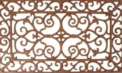 Esschert Design buitenmat Gietijzer bruin 59,4 x 34 cm