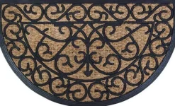 Esschert Design kokosmat halfrond naturel 74,5 x 45 cm