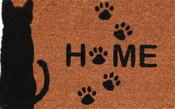 Esschert Design kokosmat home is where the herd is naturel 61 x 40,4 cm