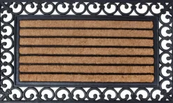 Esschert Design kokosmat Streep naturel 75,5 x 45,5 cm