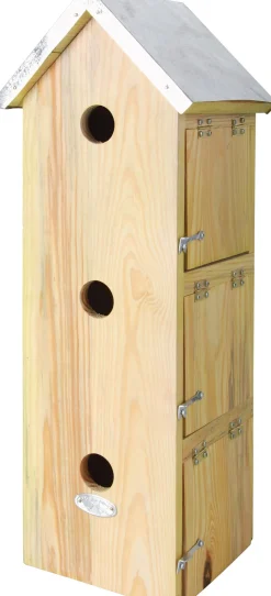 Esschert Design mussenvilla naturel 19,5 x 17 x 51 cm