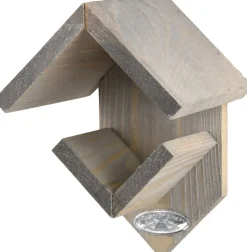 Esschert Design pindakaaspothouder grijs 15 x 13 x 19,5 cm