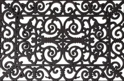 Esschert Design rubber mat Rechthoekig zwart 70 x 40 cm