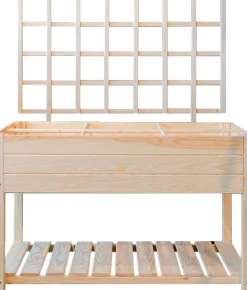 Esschert Design trellis voor kweekbak Lex naturel 3,8 x 118,2 x 84,9 cm