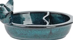 Esschert Design vogelbad blauw 21,2 x 15,3 x 8,9 cm