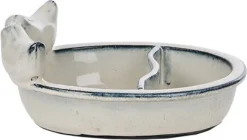 Esschert Design vogelbad wit 21,2 x 15,3 x 8,9 cm