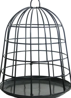 Esschert Design vogelvoederkooi zwart D 23,7 H 30,6 cm