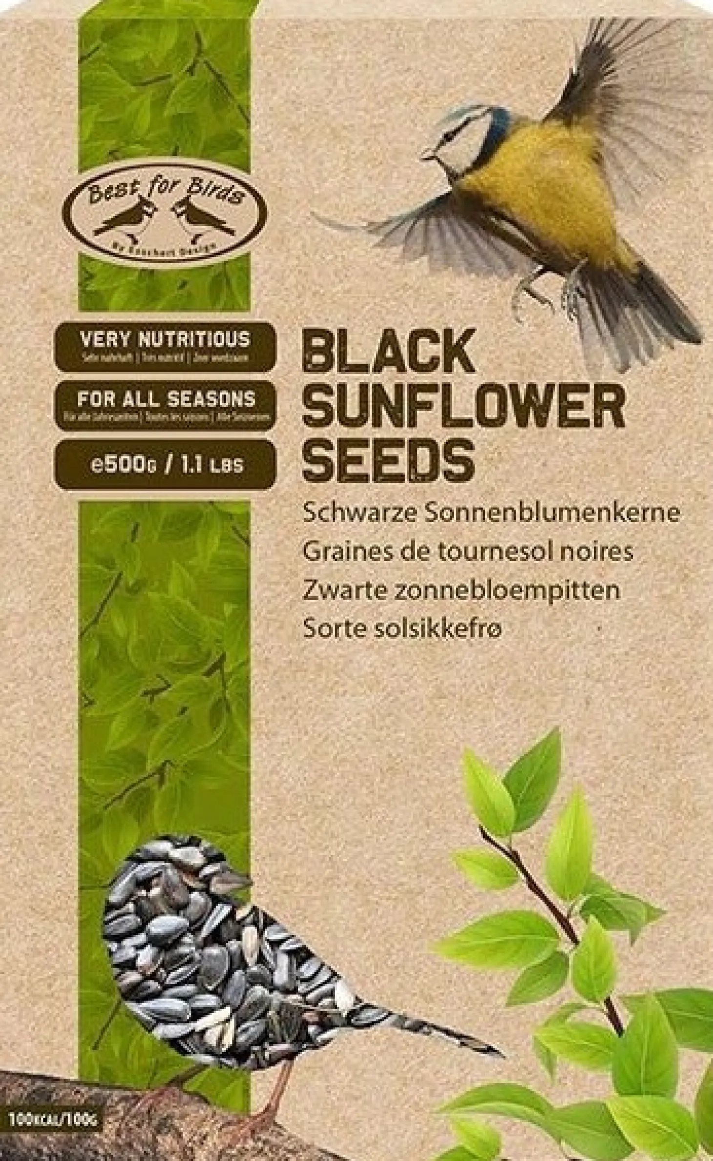 Esschert Design zonnebloempitten 500 g