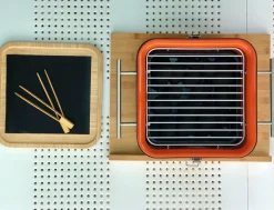 Everdure houtskool barbecue Cube zwart 38,4 x 31,6 x 22,4 cm