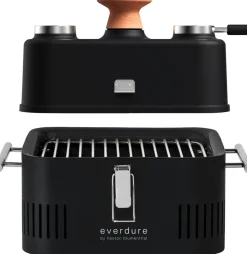 Everdure houtskool barbecue Cube 42,5 x 34,7 x 33,7 cm
