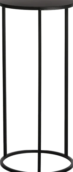 Everydays by Intratuin bijzettafel Quinty zwart D 32 H 70 cm