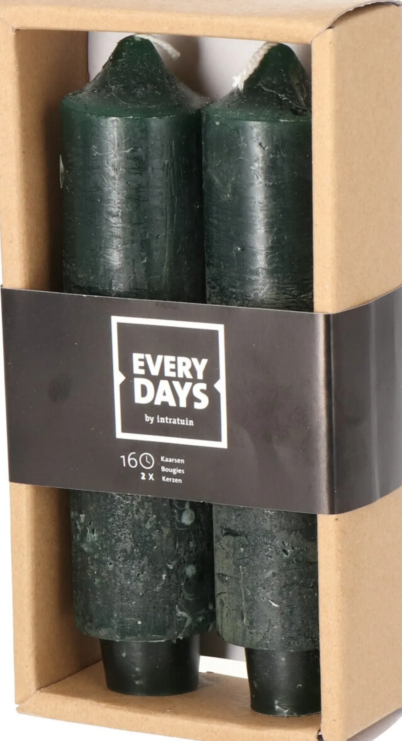 Everydays by Intratuin dinerkaars Rustic groen 16 uur 2 stuks
