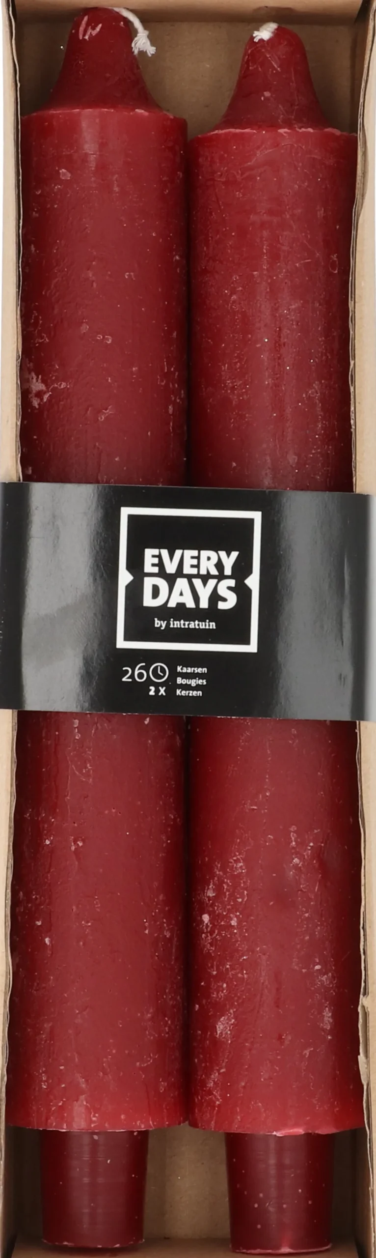 Everydays by Intratuin dinerkaars Rustic rood 26 uur 2 stuks