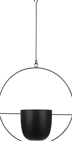 Everydays by Intratuin hangpot Dexter zwart 35 x 14 x 65 cm