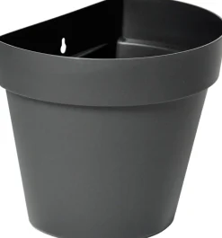 Everydays by Intratuin muur bloempot Ad antraciet 28 x 20 x 23,5 cm
