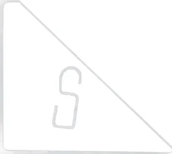 Everydays by Intratuin wandhanger wit 23,5 x 2,5 x 26 cm