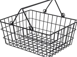 Excellent Houseware draadmand Soof zwart 29 x 23 x 14 cm